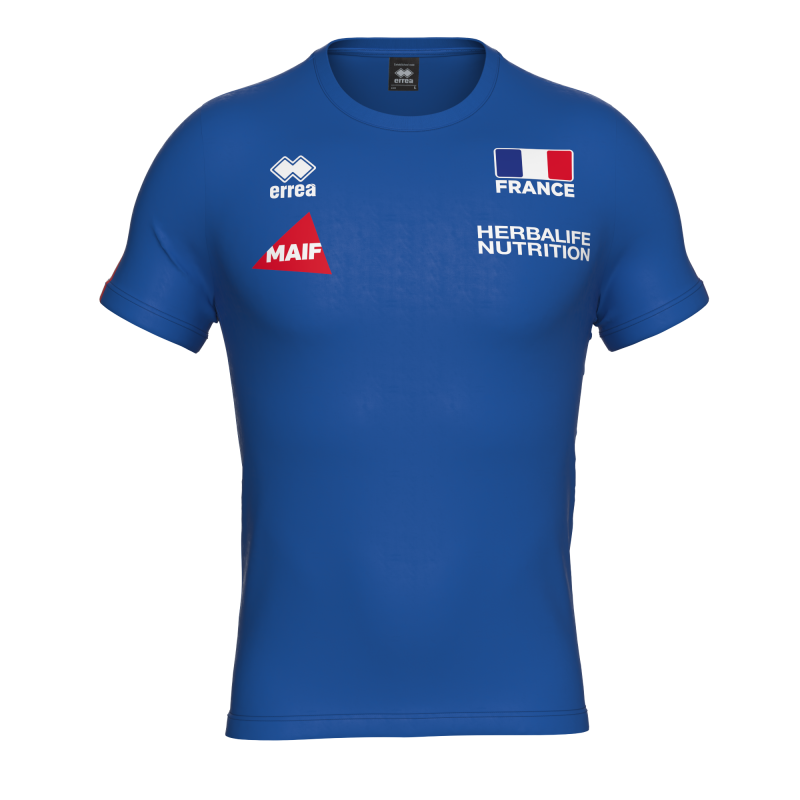 Maillot Equipe De France Volley Officiel Sport Time 7890