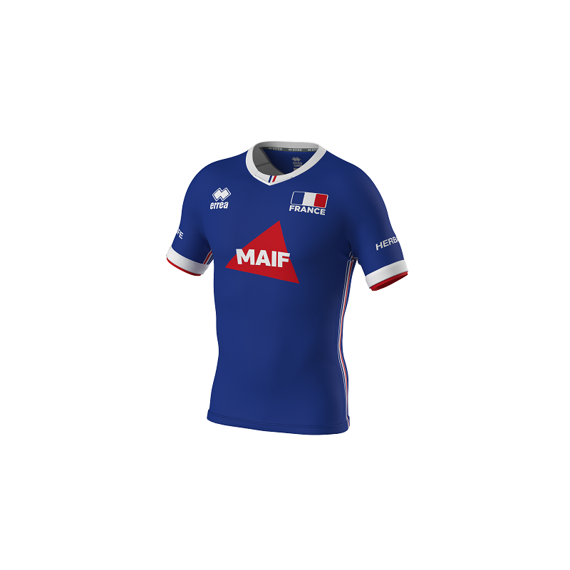 Maillot équipe De France De Volley Ball Errea 2023 2024 Sport Time 6866