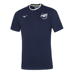 Tee-shirt Mizuno bleu GVUC