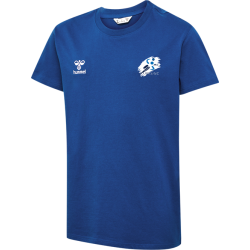 T-shirt bleu Hummel Uriage Handball